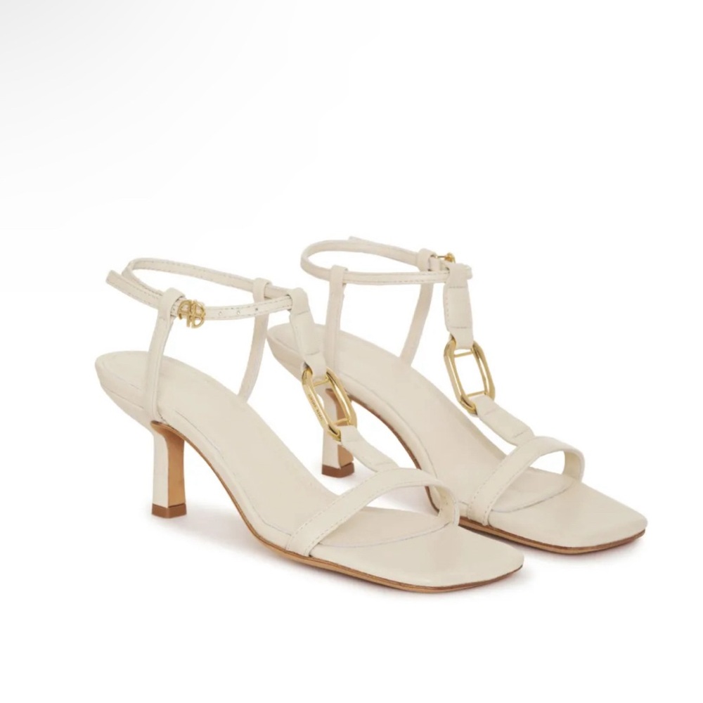 Anine Bing Kiera Ivory Heels